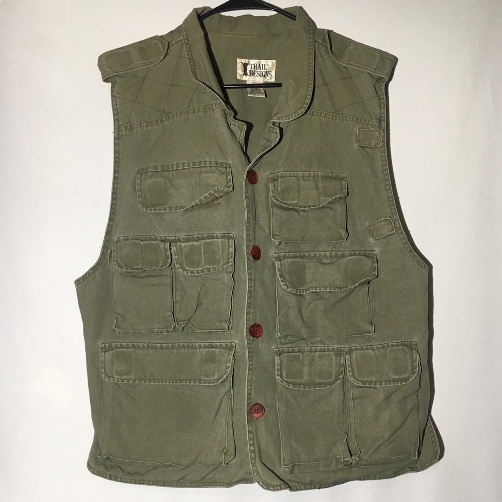 Trail Designs Hunting Safari Outdoor Vest XL